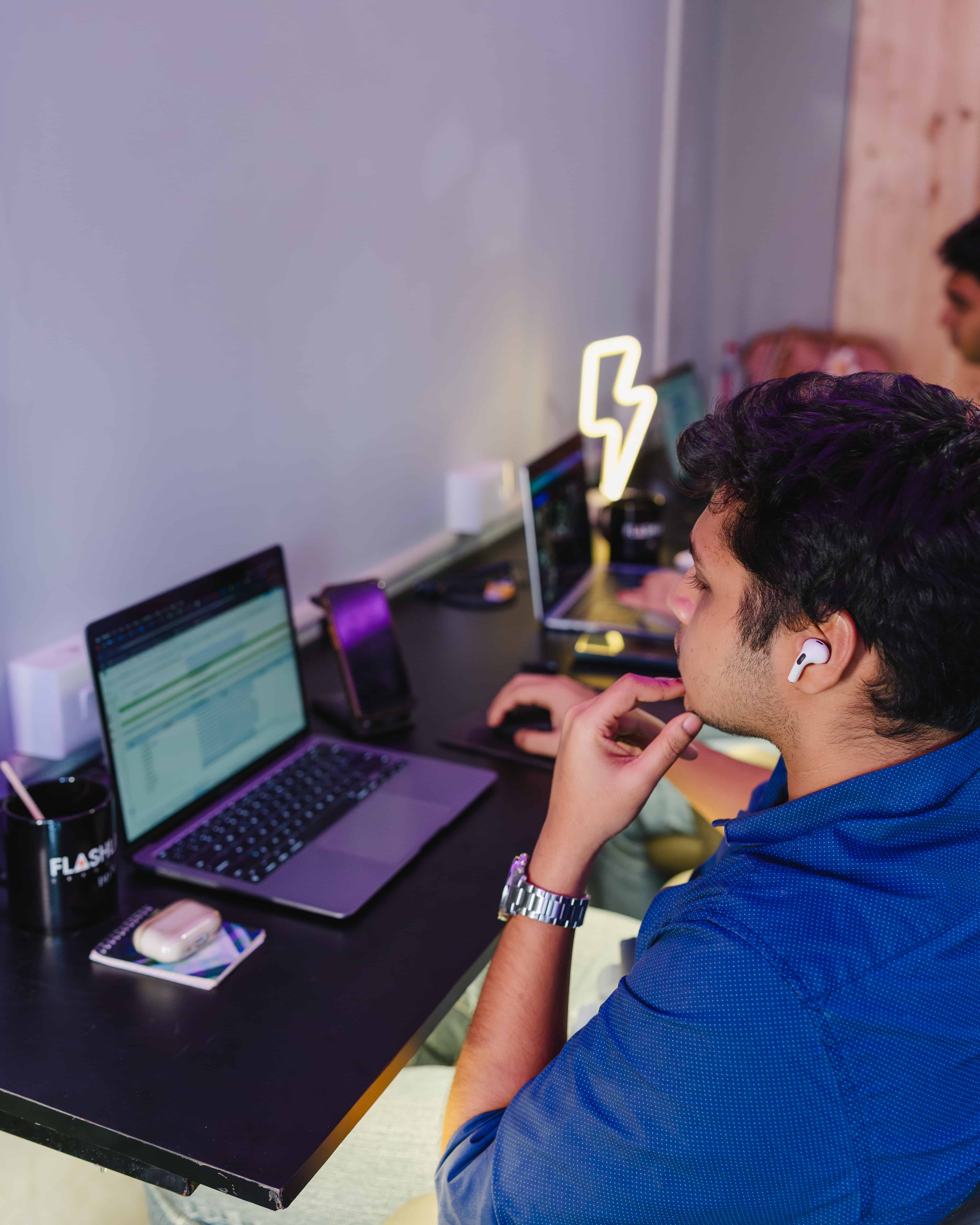 Flashlab Creative office and workspace representing the agency's origins