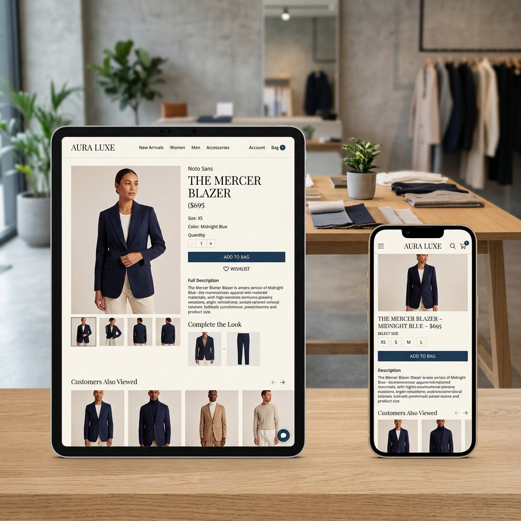 E-Commerce &mdash; Product Store